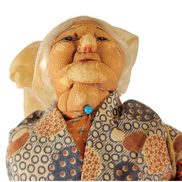 Ravca France Original B.Ravca Normandie 10" Cloth Doll Handmade Fabric Tag - Picture 11 of 16